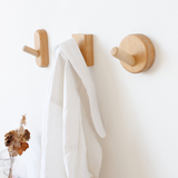 Patère en bois patère porte-manteau sans perforation tenture murale nordique crochet sans clou patère derrière la porte une p