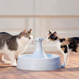 TD® fontaine automatique pour animaux avec de l'oxygène actif pour les chats et les chiens circulation automatique fontaine en céram