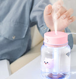 TD® Humidificateur créatif bocal à bonbons mini usb grande capacité ménage grand volume de brouillard processeur d'air veilleuse col