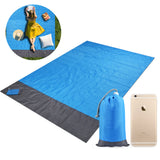 TD® Tapis de pique-nique extérieur poche étanche tapis de plage rangement pliable couverture de plage petit volume tapis de camping