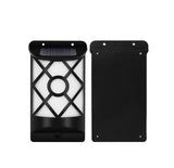 TD® LED lumière murale lumière décorative capteur de Simulation flamme lampe solaire