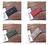 TD® Portefeuille Simple, couleur unie, portefeuille femme, portefeuille long, résistant à l'usure, doux, pochette pour femme