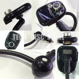 TD® Transmetteur FM Bluetooth puissance lecteur mp3 Voiture Main Libre Musique Adaptateur Radio sans Fil Kit chargement téléphone