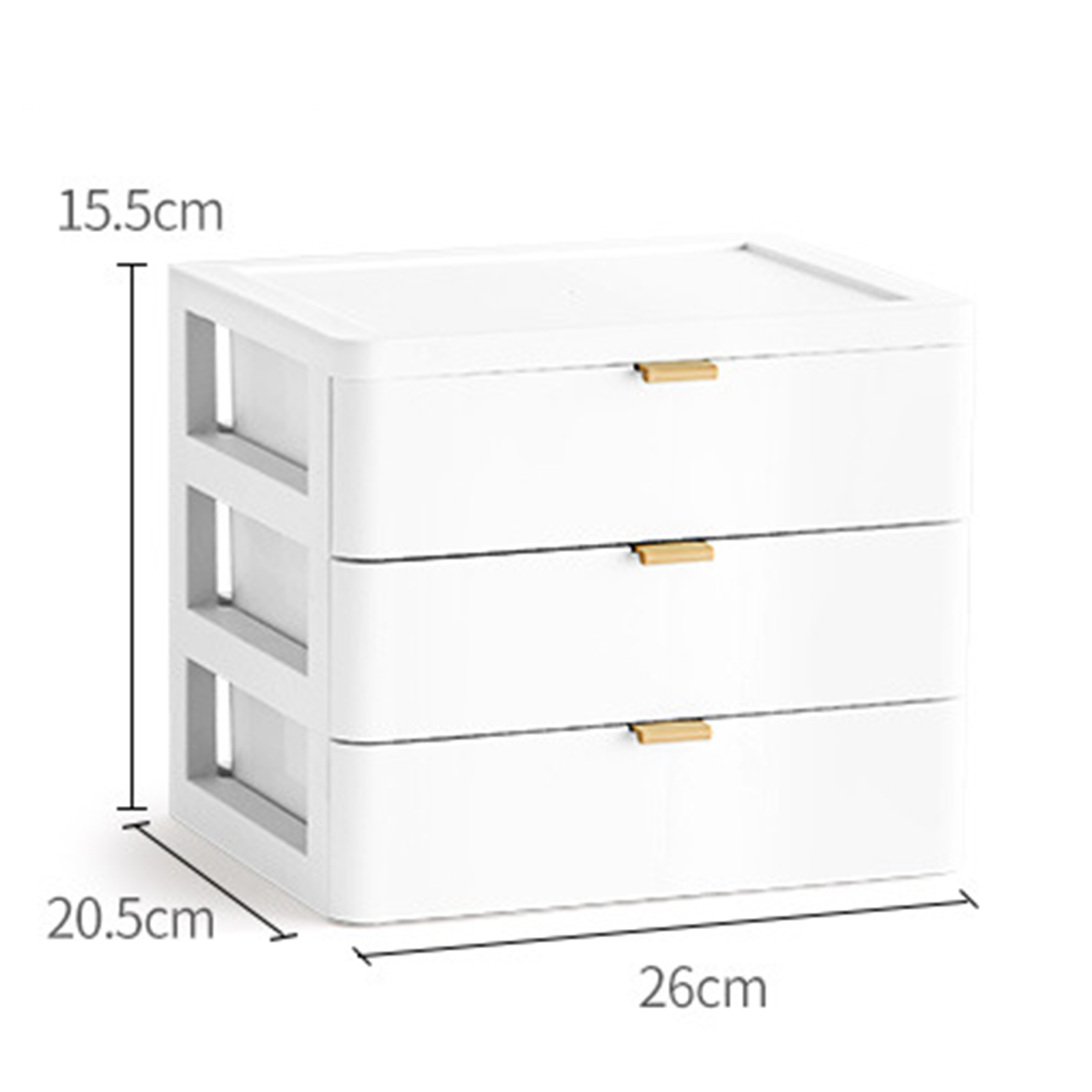 TD® Accueil bureau tiroir type stockage boîte de rangement armoire de –