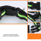 Laisse en Nylon réfléchissant pour chien, 120cm, laisse pour animaux de compagnie, entraînement à la marche et à la [B639B39]