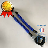 TD® De Tension Réglable Force Quatre Brins Taekwondo Entraîneur Pied Jambe Côté Étape Équipement De Yoga Corde De Tension Bleu