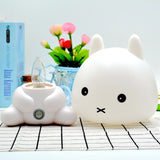 INN® Beau dessin animé de lapin forme portable de bureau de lampe de lumière de lampe Lampe de Nuit pour Bébé Cadeau de Noël