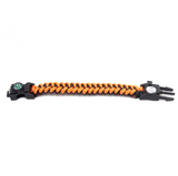 INN® Bracelet tressé de voyage d'aventure en plein air Bracelet de signal de détresse à sept noyaux de corde de parapluie de corde d