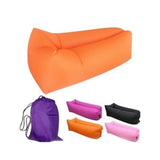 TD® Chaise de canapé gonflable paresseux Portable lit gonflable pliant unique coussin flottant coussin de camping lit paresseux