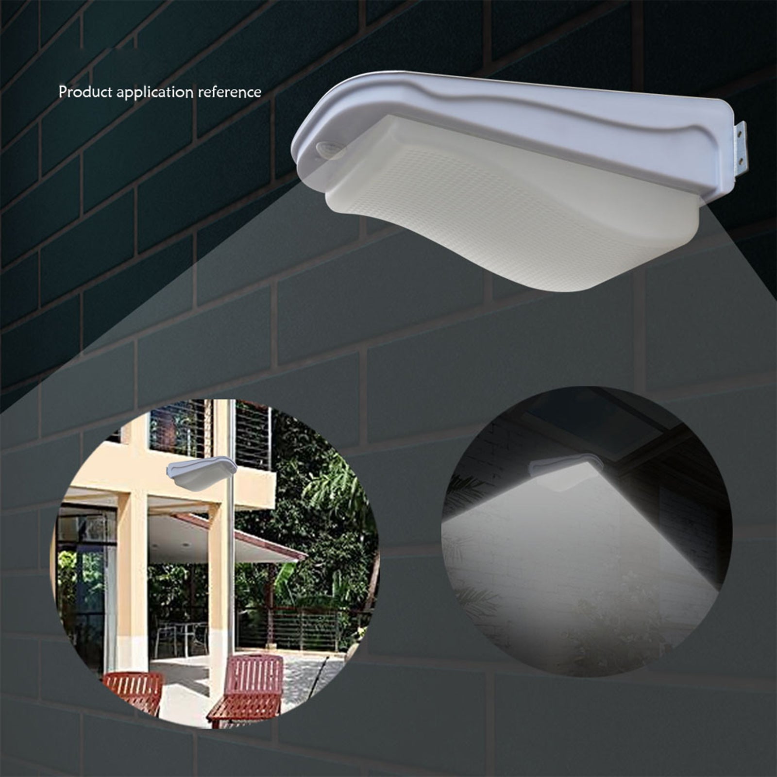 TD® LCC Lampe Led Solaire avec Detecteur movement Eclairage sans fil etanche Spotlight puissante pour Jardin Terrasse Escalier bâtim