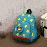 Porte-monnaie ours mignon avec sac d'école pour enfants de la maternelle dessin animé motif étoile meilleur cadeau pour les e