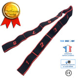 TD® Élastique Extensible pour Exercice Yoga /Gymnastique/ Dance Latine Ceinture Sangle Bande de Résistance du corps