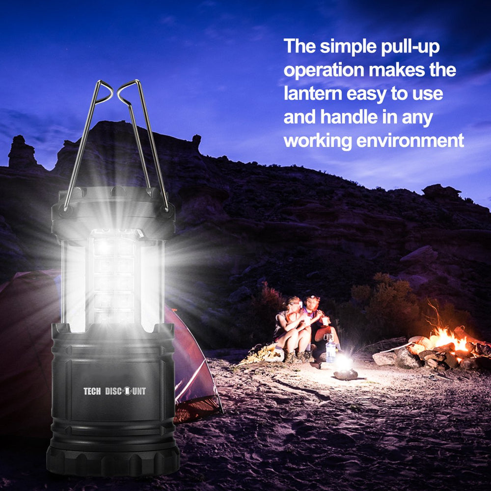 TD® lampe torche de campign led puissante ultra portable exterieur lumiere jardin sans fil sur batterie de securite a main flash