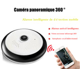 INN® Caméra Fisheye Moniteur à distance de téléphone portable panoramique à 360 degrés HD Vision nocturne Moniteur d'alarme de résea