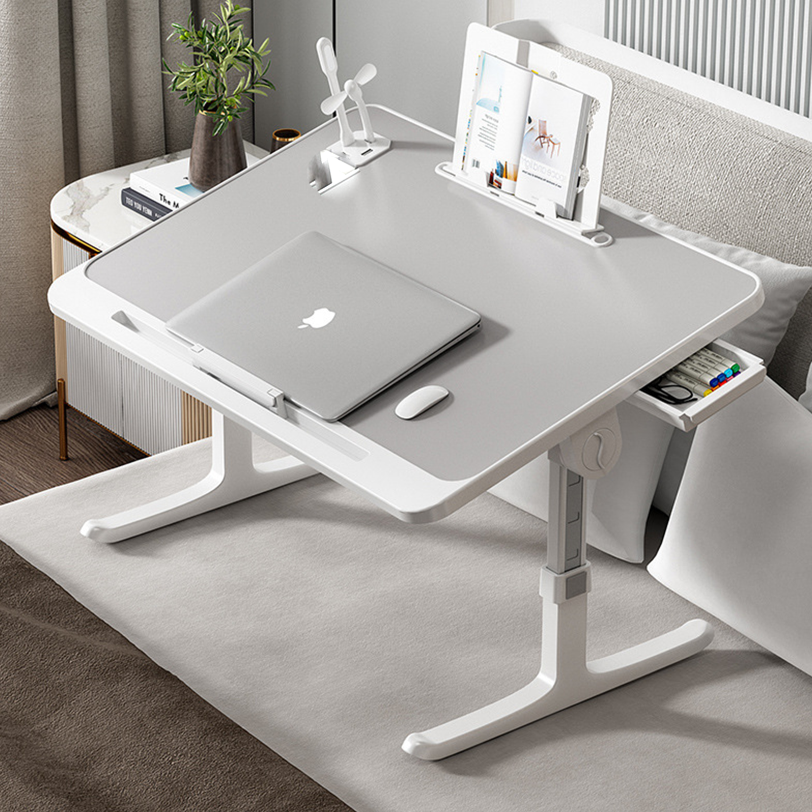 TD® Lit bureau dortoir petite table bureau pliant paresseux simple cha –