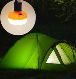 TD® Lampe de camping nuit en forme de citrouille crochet suspendu lumière décoration luminaire extérieure nuit en plein air ampoule