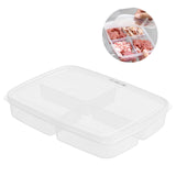 TD® Sous-boîte alimentaire rangement réfrigérateur avec couvercle boîte de rangement compartiment étanche superposé boîte de finitio