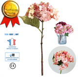 TD® hortensia artificiel rose seche deco decoration fleur plante artificielle mariage maison anniversaire chambre fille décoration