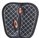 TD® Machine circulation sanguines pieds Machine massage automatiques vibrationss pieds Type papillon noir Charge à distance