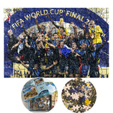 TD® Puzzle Coupe du monde 2018 Équipe de France 50*35CM 500 pièces impression HD adultes enfants jouets éducatif football World cup