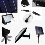 TD® lampe solaire LED extérieur étanche jardin automatique puissance éclairage lumineux énergie alimentation économie décoration sol