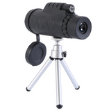 Caméra de téléphone portable télescope à double focalisation à tube unique HD mini observation d'oiseaux en plein air randonn