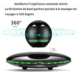 INN® Haut-parleur à levage magnétique Rotation à 360 degrés et haut-parleur flottant à LED Bluetooth 4.0 sans fil avec microphone et
