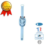 INN® Petit ventilateur Mini chargement USB détachable pliant tendance tendance mise à niveau ventilateur de montre de deuxième génér