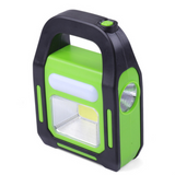 INN® La lumière de camping solaire en torchis de projecteur de travail portable d'extérieur à LED est livrée avec un projecteur rech