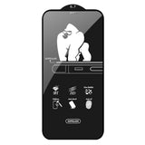 TD® Convient pour Apple 13 film trempé écouteur filet anti-poussière anti-peep anti-empreintes digitales film de protection film d'é