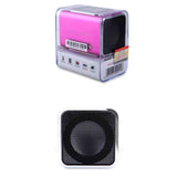 INN® Mini haut-parleur numérique Subwoofer de téléphone portable portable extérieur Cadeau créatif Petit haut-parleur