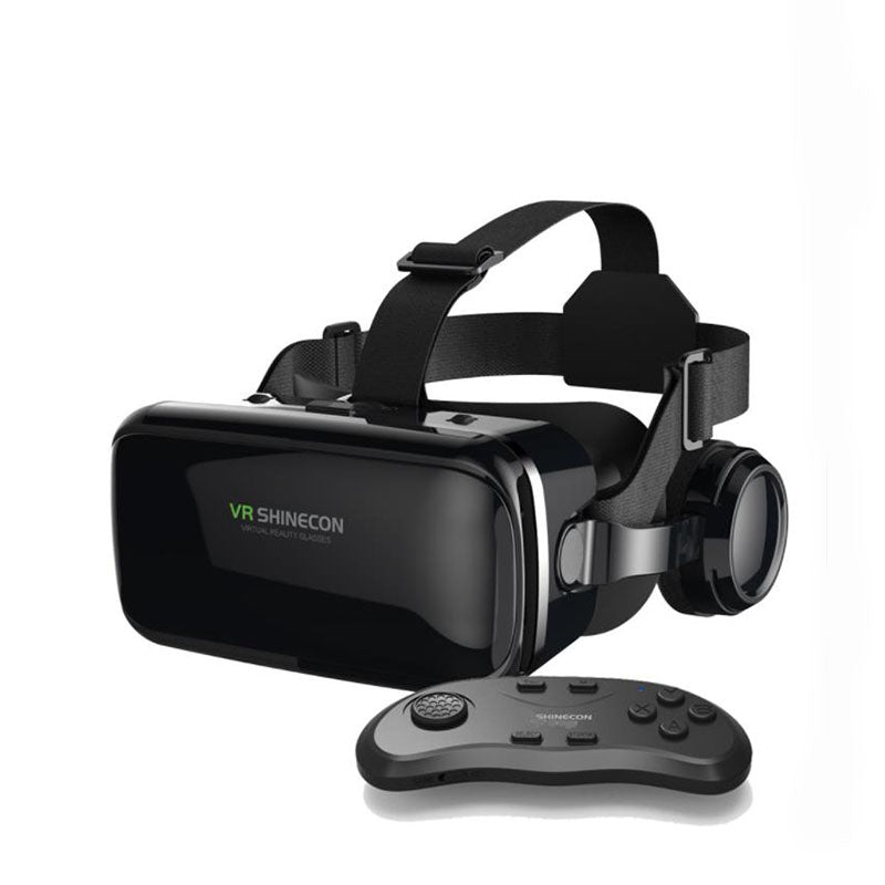 INN® Version casque de téléphone mobile casque de réalité virtuelle 3D miroir panoramique lunettes VR -noir