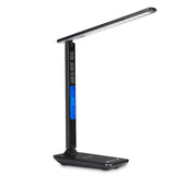 TD® Lampe de table sans fil chargement rapide pliante étudiant protection des yeux chambre dortoir enfants bureau support intégré