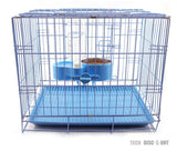 TD® gamelle animaux de compagnie bassine de nourriture double chat chien surelevé antidérapante ecuelle suspendue voyage lapin bol