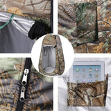 TD® Tente de douche extérieure camping tente de douche camouflage tente changeante camping 120 * 120 * 195CM