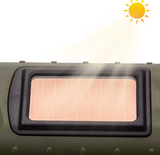 INN® Lampe de poche à manivelle extérieure charge solaire multifonctionnelle led éclairage à la maison fournitures de camping