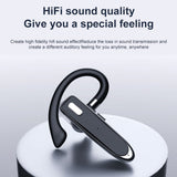 TD® Oreille d'affaires universelle sans fil Bluetooth casque avec affichage de puissance de bac de charge oreille unique