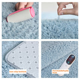 TD® Tapis de chevet épaissi chambre à coucher tout le magasin salon sale et facile d'entretien tapis imitation laine
