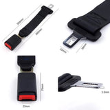 TD® 2Pièces ceinture de sécurité de voiture avec une prolongée-prolongateur de sécurité auto avec boucle-accessoire de sécurité auto