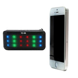 TD® Mini bluetooth audio modèle de caméra classique haut-parleur subwoofer carte d'ordinateur portable sans fil lumière LED clignota