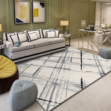 TD® Accueil impression nordique chambre salon tapis transfrontalier en gros moderne géométrique canapé table basse couverture