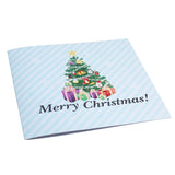 Carte de voeux de Noël 3D Impression couleur Arbre de Noël en trois dimensions Bénédiction et Thanksgiving Petite carte
