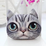TD® Drôle 3D Cat Imprimer Coussin Coussin créatif mignon poupée en peluche cadeau Home Décor