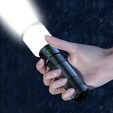 TD® Lampe de poche lampe de camping réglable en quatre couleurs lampe de poche éblouissante de camping en plein air gradation en con