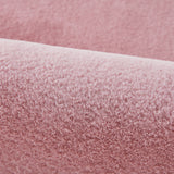 TD® Tapis de salon ou chambre - Microfibre extra doux - 80 x 180 cm - Rose