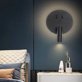 TD® Applique murale intérieure décoration Lumières mural Lampe décorative couloir interrupteur Noir salle de bain extérieur industri