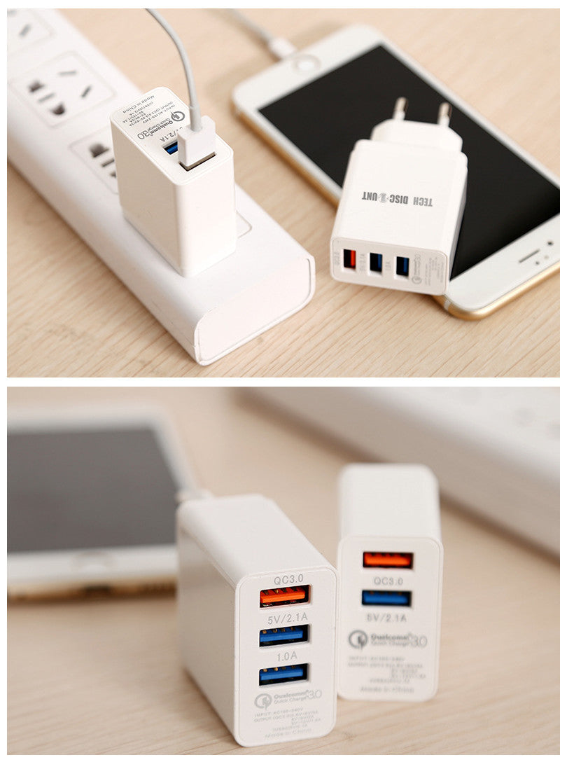 Chargeur secteur USB 2.1 A pour Tablette