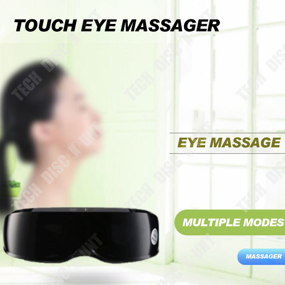 TD® Appareil oculaire de massage protection anti cerne anti irritation relaxation muscles visage sommeil