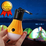 TD® Lampe Eclairage de meuble/ Ampoule LED Lumière à accrocher/ Camping Tente Portable Pêche lampe lanterne Jaune