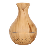TD® Diffuseur d'arôme Lanterne Parfum Grain de bois Humidificateur Grain de bois Arôme Diffuseur Creux Huile Essentielle Purificatio
